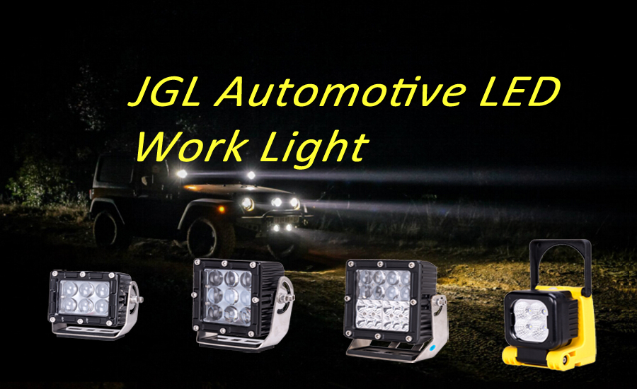 Rechargeable Lantern Searchlight Magnetic Mount Base Lithium Battery LED Work Light For JGL