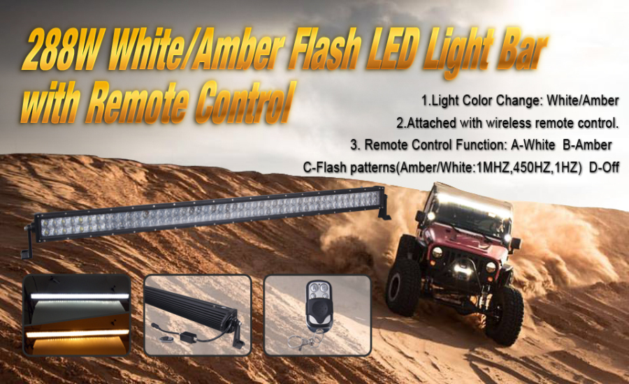 JGL New Arrival LED light Bar with Remote Control