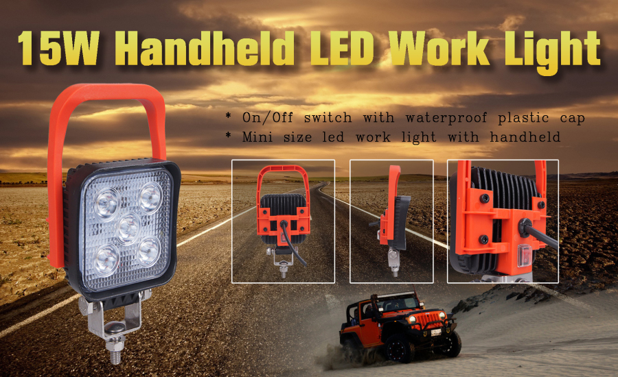 15W Handheld LED Work Light
